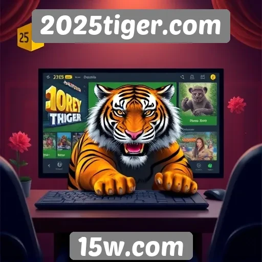 Interface do usuário no 2025tiger.com